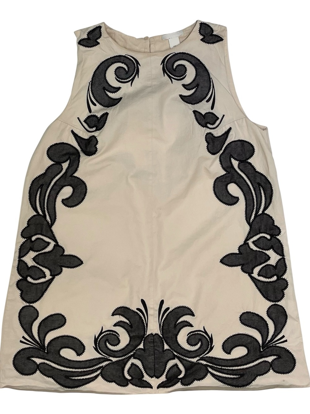 Embroidered Shift Dress - Picture 3 of 4